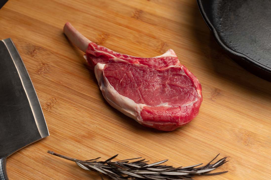 ShopMeatBox™ Veal Chop Frenched (Halal) - 12oz