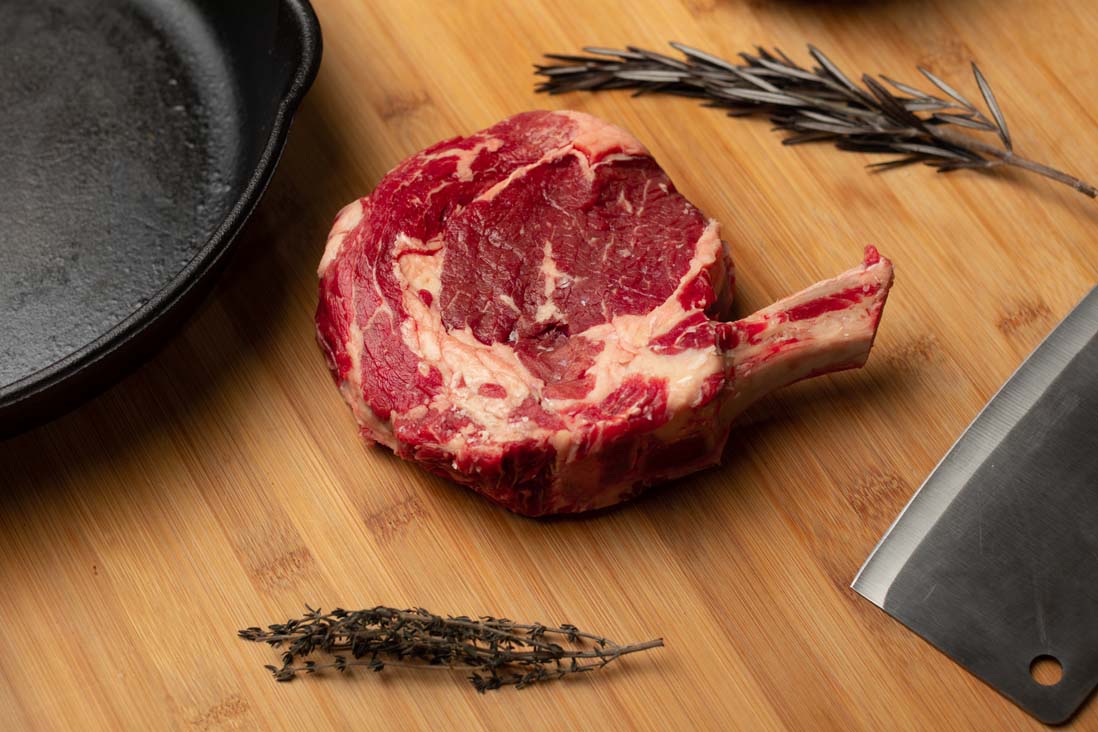 ShopMeatBox™ Beef Rib Steak Cowboy Cut (Halal) - 24oz